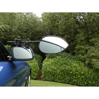 Milenco Grand Falcon Mirror Convex - 1 Pair - Black