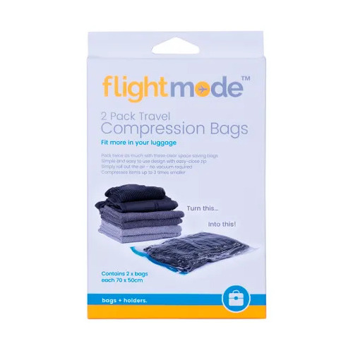 Travel Compression Bags 2Pk