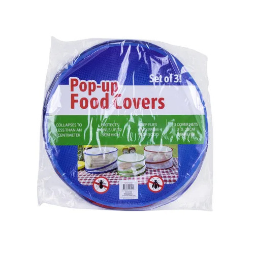 Pop up food covers 3PK