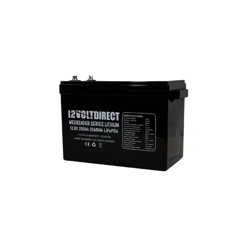 12 Volt Direct 200AH Weekender Series Lithium LiFePo4 Battery