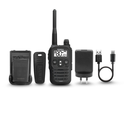 Uniden UH825 2 Watt UHF Handheld 2-Way Radio